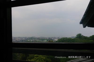 滋賀県 彦根城 彦根城の天守閣から