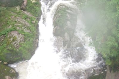 鹿児島県 屋久島 白水雲水峡 滝 飛流落とし