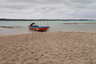 鹿児島県 与論島 百合ヶ浜 百合ケ浜渡し 百合ケ浜渡しの船
