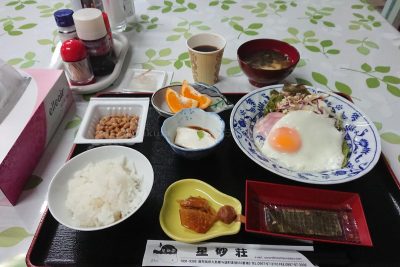 鹿児島県 与論島 星砂荘の朝食