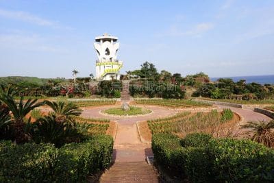 鹿児島県 沖永良部島 笠石海浜公園 ゆりの塔