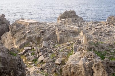 鹿児島県 沖永良部島 田皆岬 石切り場？