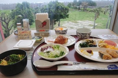 鹿児島県 沖永良部島 おきえらぶフローラルホテル 朝食バイキング