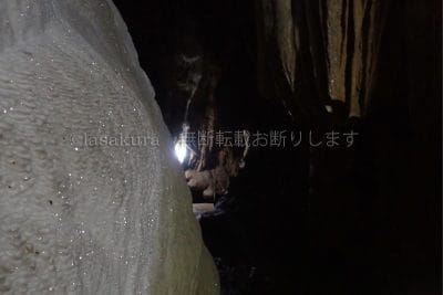 鹿児島県 沖永良部島 昇竜洞 出口付近