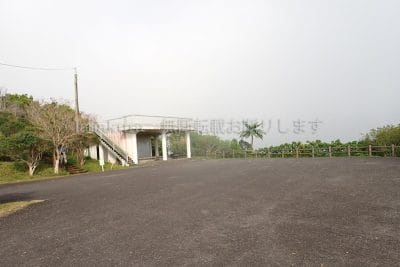 鹿児島県 奄美大島 油井岳 大島海峡展望所 コンクリート造りの展望台