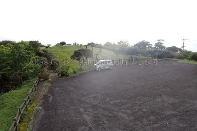 鹿児島県 奄美大島 油井岳 大島海峡展望所から駐車場