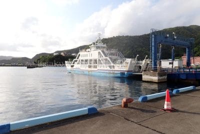 鹿児島県 奄美大島 せとうち海の駅 フェリーかけろま