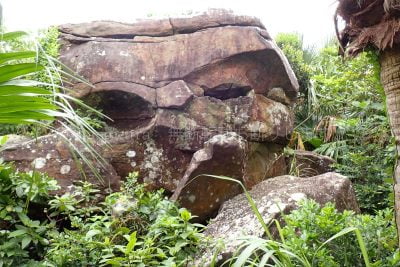 沖縄県 与那国島 人面岩展望台 人面岩