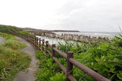 与那国島3畳ビーチへ