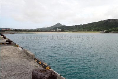 与那国島祖納港