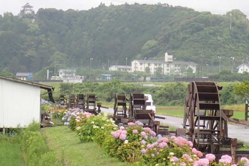 高知県 四カ村溝の水車