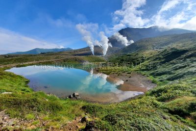 北海道 大雪山 旭岳 姿見の池 旭岳石室