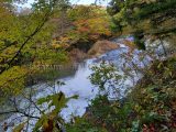 青森県 川内川渓谷 大滝