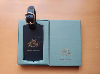 JALグローバルクラブ（JGC）革製のバゲージタグ