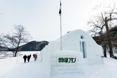北海道 然別湖コタン アイスバー アイスファクトリー