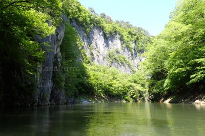 岩手県 一関市 猊鼻渓 日本三大渓
