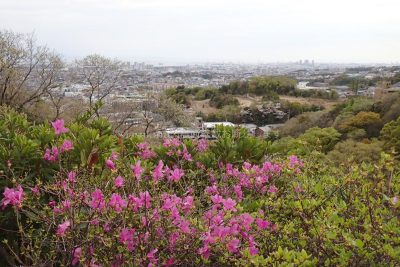 兵庫県 西宮市 北山ハイキングコースの展望台