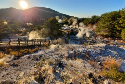 長崎県 雲仙市 雲仙地獄めぐり 雲仙地獄 休憩所