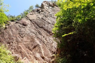 六甲山 キャッスルウォール 登山