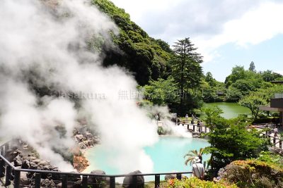 大分県 別府市 温泉 べっぷ地獄めぐり 海地獄