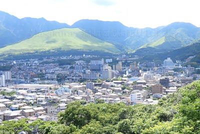 大分県 別府市 温泉 湯けむり展望台