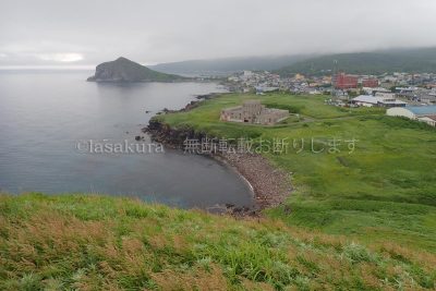 北海道 利尻島 夕日丘展望台 ペシ岬