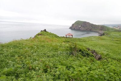 富士野園地地展望所から東屋