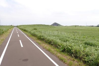 北海道 利尻島 夕日丘展望台 サイクリング