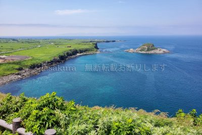 北海道 利尻島 夕日丘展望台 サイクリング ポンモシリ島