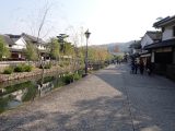 倉敷美観地区今橋から倉敷館方面