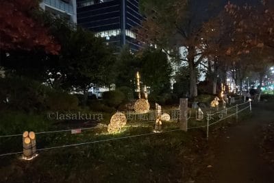 スターリーフォレスト "Bomboo Lamp" Hサイド「たけはら憧憬の路　～町並み竹灯り～」