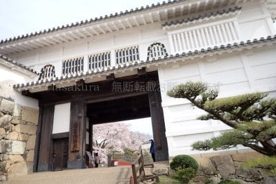 兵庫県 姫路市 姫路城 菱の門